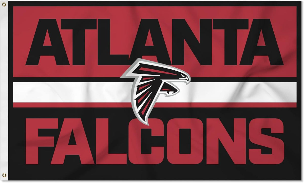 Atlanta Falcons Flag-3x5FT NFL Banner-100% polyester-one sided / two sided