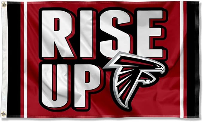 Atlanta Falcons Flag-3x5FT NFL Banner-100% polyester-one sided / two sided