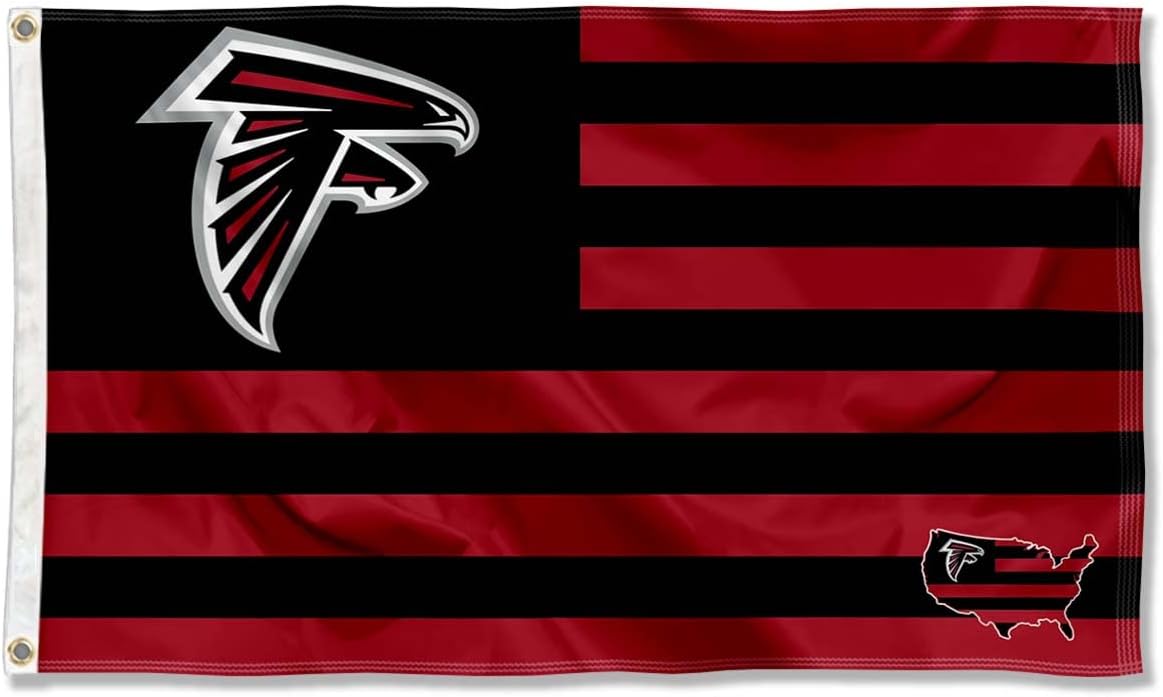Atlanta Falcons Flag-3x5FT NFL Banner-100% polyester-one sided / two sided