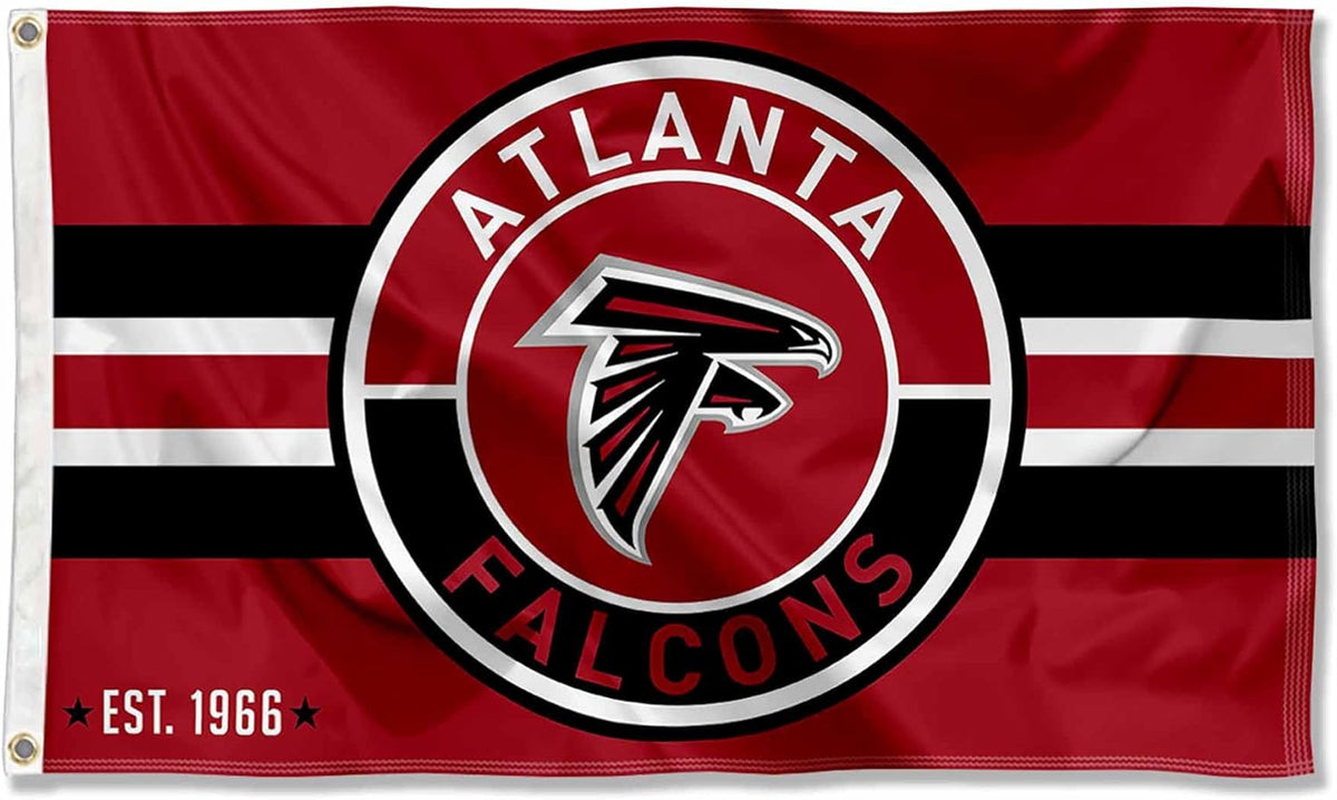 Atlanta Falcons Flag-3x5FT NFL Banner-100% polyester-one sided / two sided
