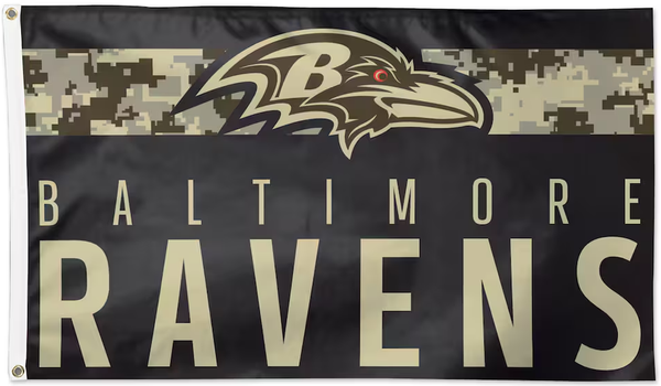 Baltimore Ravens Flag-3x5FT NFL Banner-100% polyester-gloves-champions-super bowl