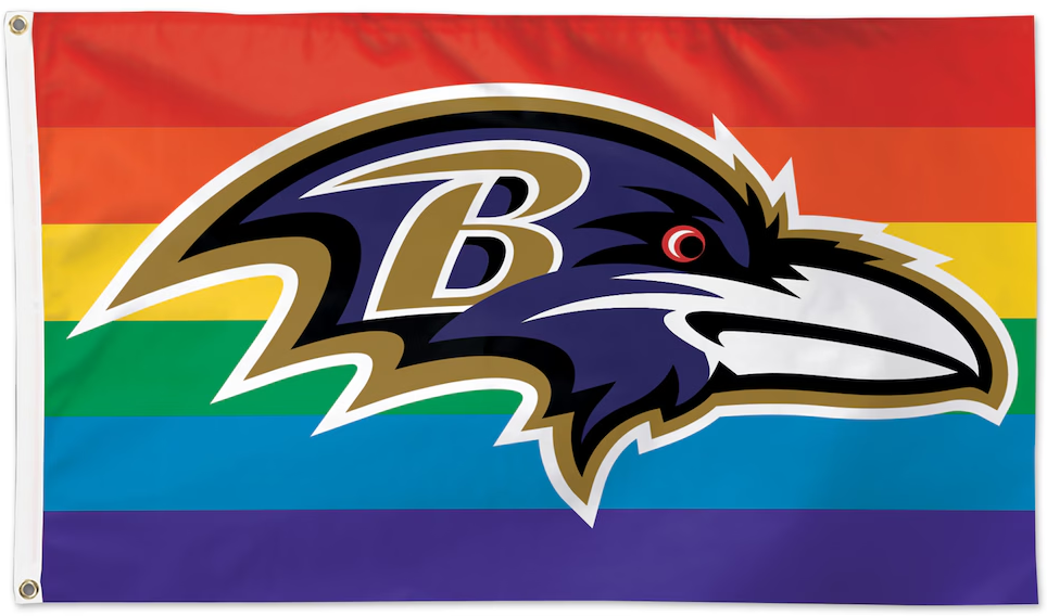 Baltimore Ravens Flag-3x5FT NFL Banner-100% polyester-gloves-champions-super bowl
