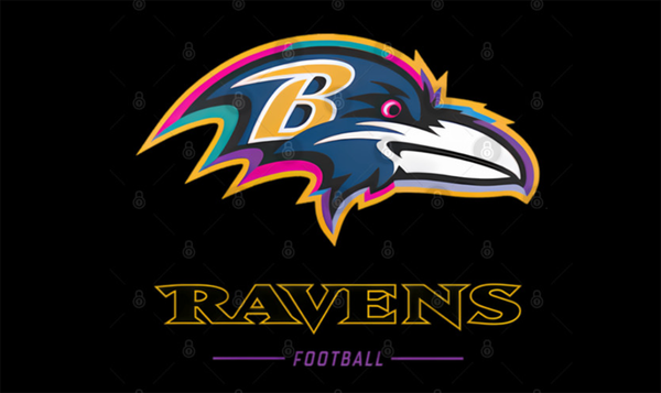 Baltimore Ravens Flag-3x5FT NFL Banner-100% polyester-gloves-champions-super bowl
