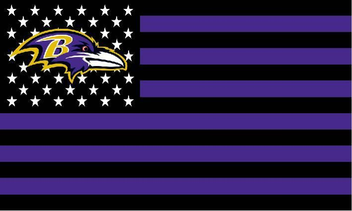 Baltimore Ravens Flag-3x5FT NFL Banner-100% polyester-gloves-champions-super bowl