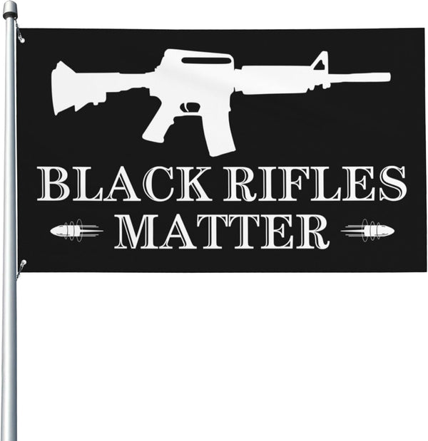 Black Rifle Coffee Company Flag -3x5 ft Banner -100% polyester-2 Metal Grommets-One sided /Two sided