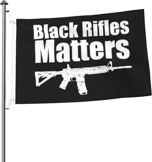 Black Rifle Coffee Company Flag -3x5 ft Banner -100% polyester-2 Metal Grommets-One sided /Two sided