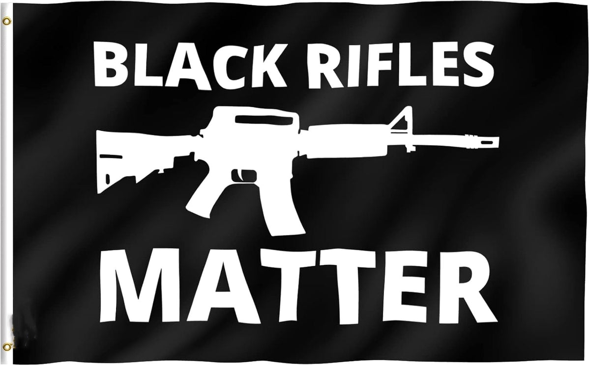 Black Rifle Coffee Company Flag -3x5 ft Banner -100% polyester-2 Metal Grommets-One sided /Two sided