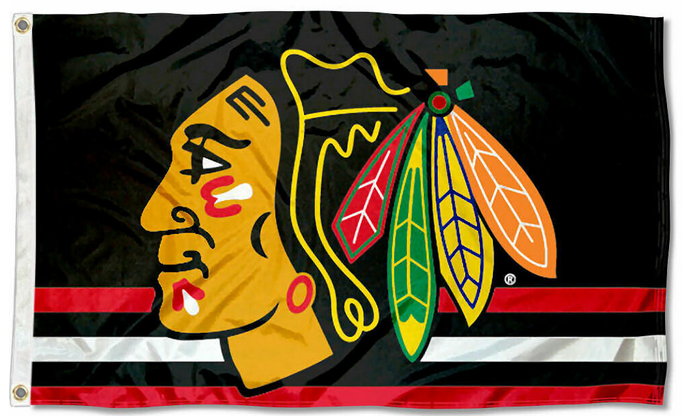 NHL Chicago Blackhawks Flag-3x5 Banner-100% polyester