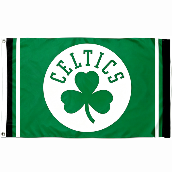 Boston Celtics Flag-NBA 3x5 FT Boston Celtics Basketball Banner-100% polyester-One sided / double sided