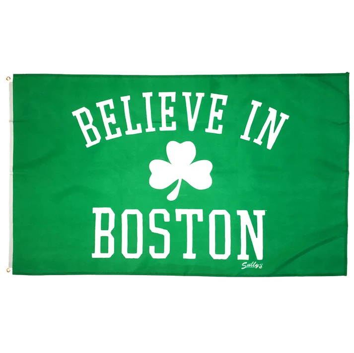 Boston Celtics Flag-NBA 3x5 FT Boston Celtics Basketball Banner-100% polyester-One sided / double sided