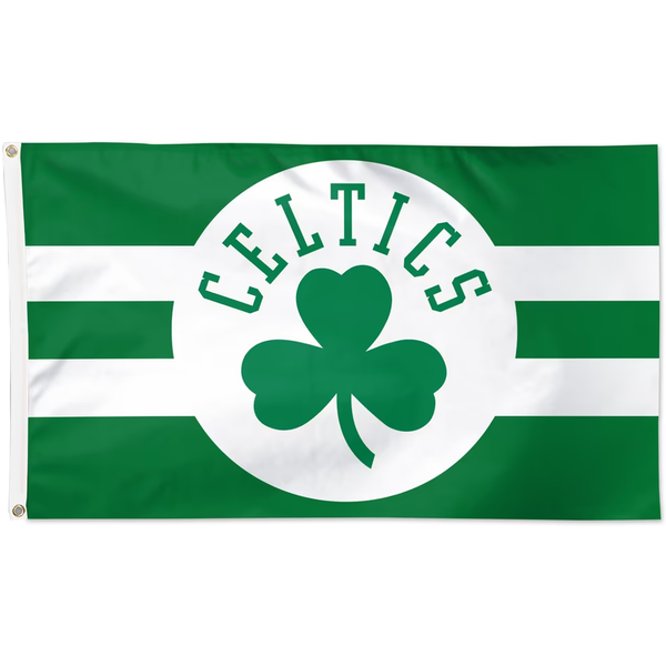 Boston Celtics Flag-NBA 3x5 FT Boston Celtics Basketball Banner-100% polyester-One sided / double sided