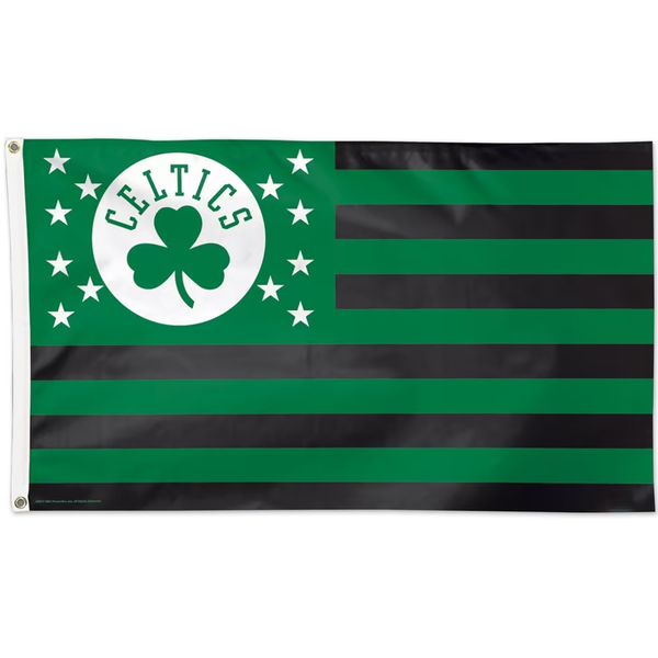 Boston Celtics Flag-NBA 3x5 FT Boston Celtics Basketball Banner-100% polyester-One sided / double sided