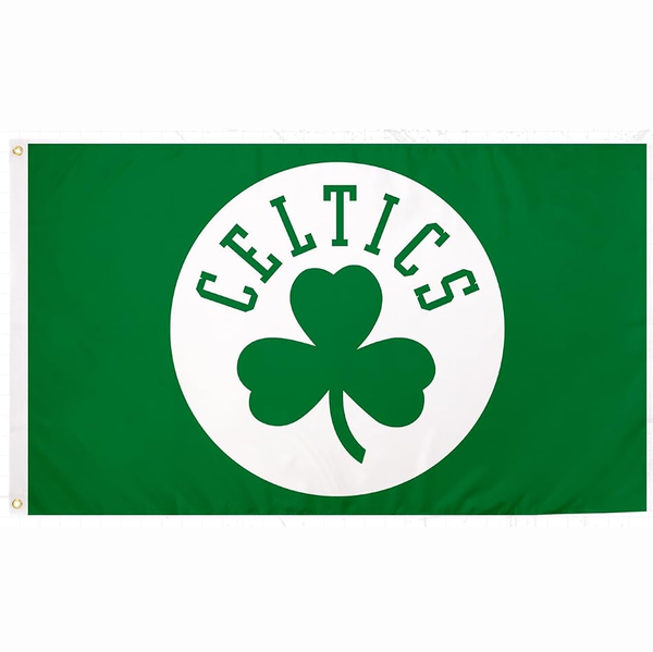 Boston Celtics Flag-NBA 3x5 FT Boston Celtics Basketball Banner-100% polyester-One sided / double sided