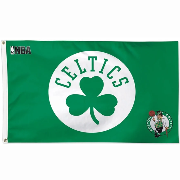 Boston Celtics Flag-NBA 3x5 FT Boston Celtics Basketball Banner-100% polyester-One sided / double sided