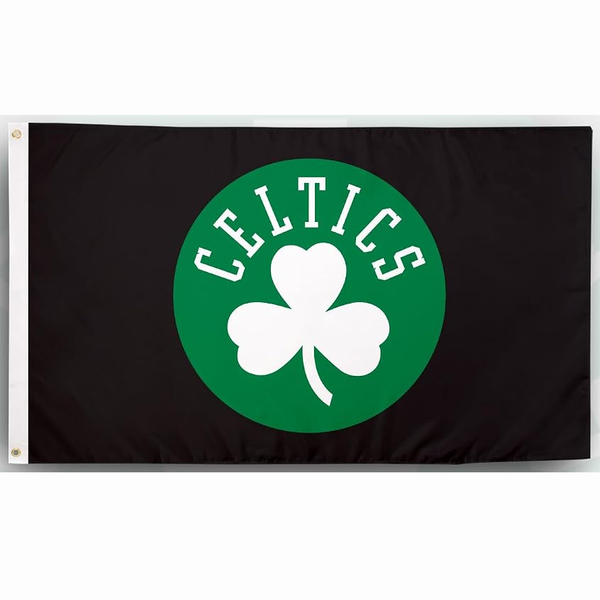 Boston Celtics Flag-NBA 3x5 FT Boston Celtics Basketball Banner-100% polyester-One sided / double sided