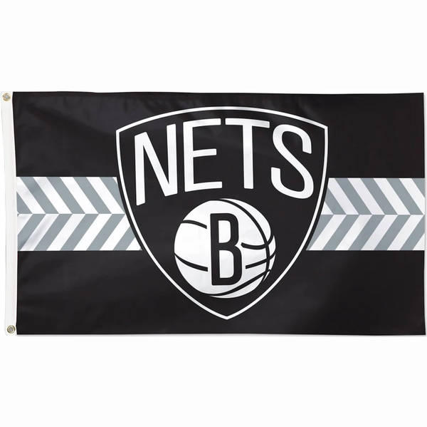 Brooklyn Nets Flag-NBA 3x5 FT Brooklyn Nets Basketball Banner-100% polyester-One sided / double sided
