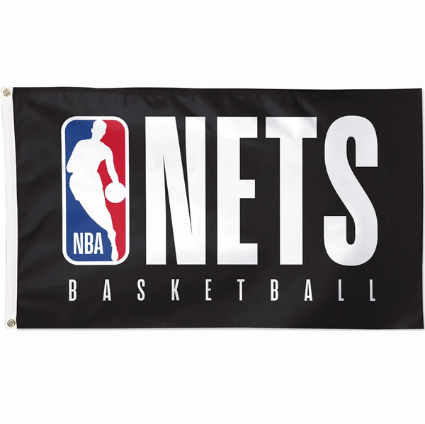 Brooklyn Nets Flag-NBA 3x5 FT Brooklyn Nets Basketball Banner-100% polyester-One sided / double sided
