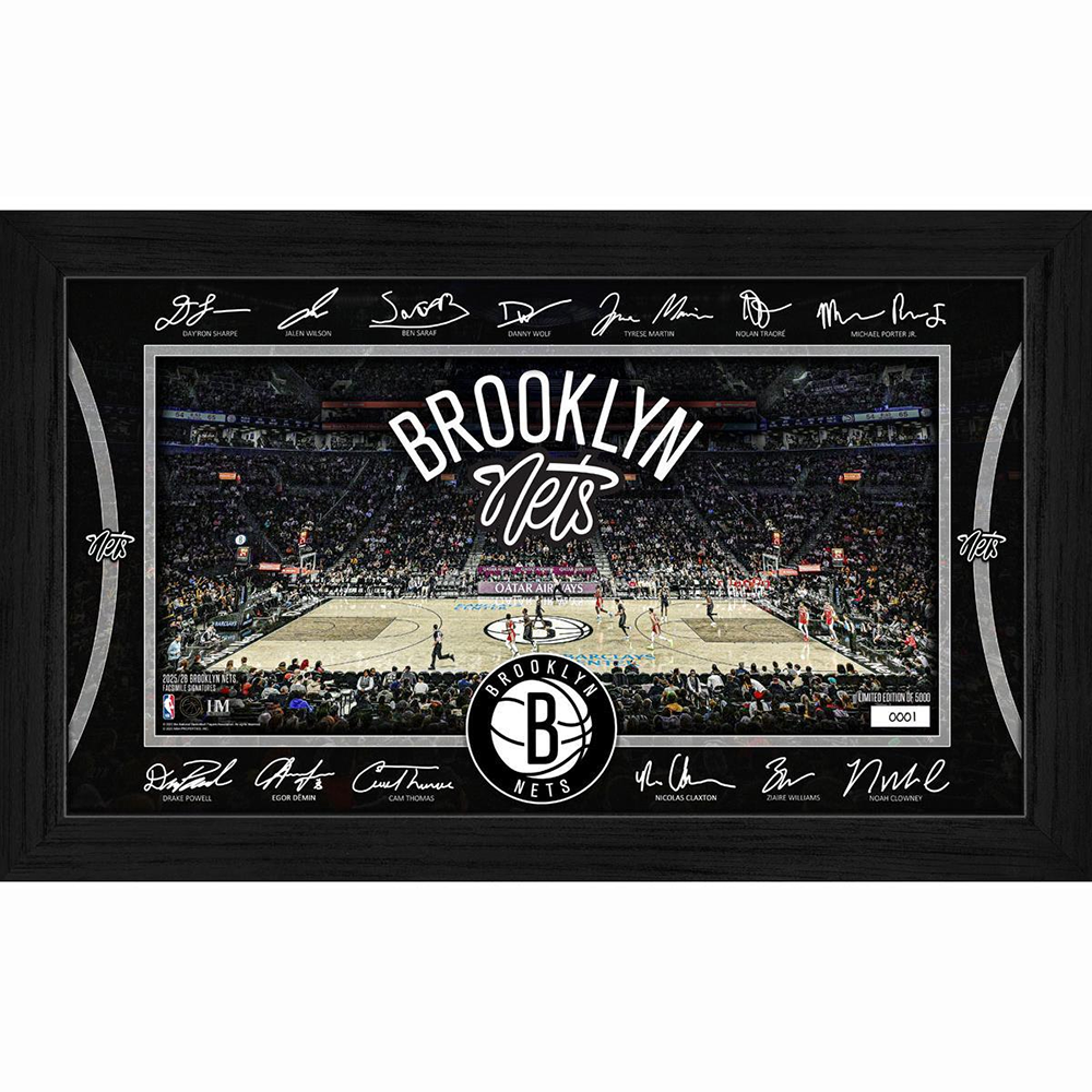 Brooklyn Nets Flag-NBA 3x5 FT Brooklyn Nets Basketball Banner-100% polyester-One sided / double sided