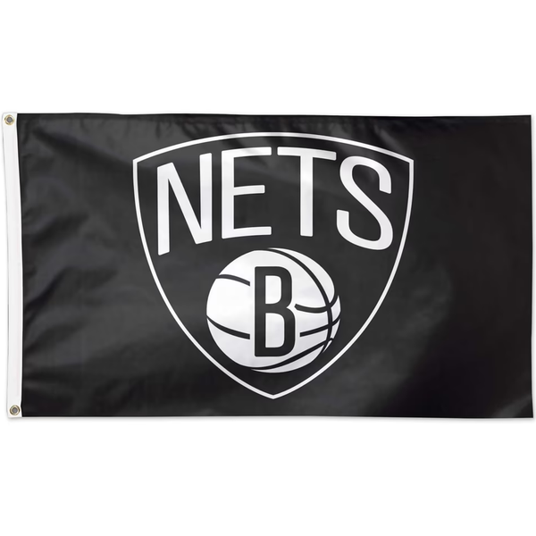 Brooklyn Nets Flag-NBA 3x5 FT Brooklyn Nets Basketball Banner-100% polyester-One sided / double sided
