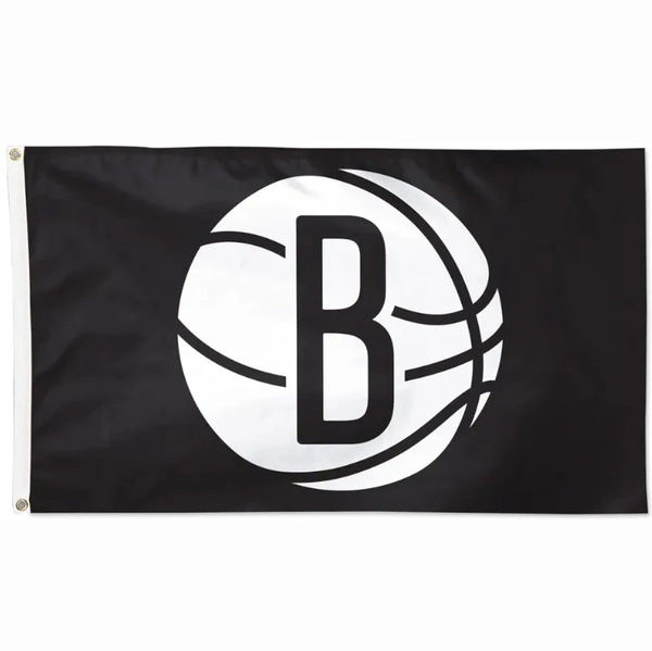 Brooklyn Nets Flag-NBA 3x5 FT Brooklyn Nets Basketball Banner-100% polyester-One sided / double sided