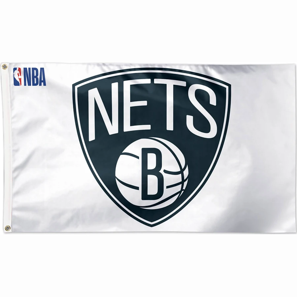 Brooklyn Nets Flag-NBA 3x5 FT Brooklyn Nets Basketball Banner-100% polyester-One sided / double sided