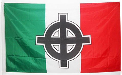 Celtic Cross Flag -3' x 5' 100% polyester-2 Metal Grommets