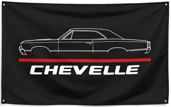 Chevrolet Chevelle SS 1970 Flag -3x5 ft Chevelle 1967  Banner-Malibu 1970 Chevelle SS 454 100% polyester-2 Metal Grommets-One sided /Two sided