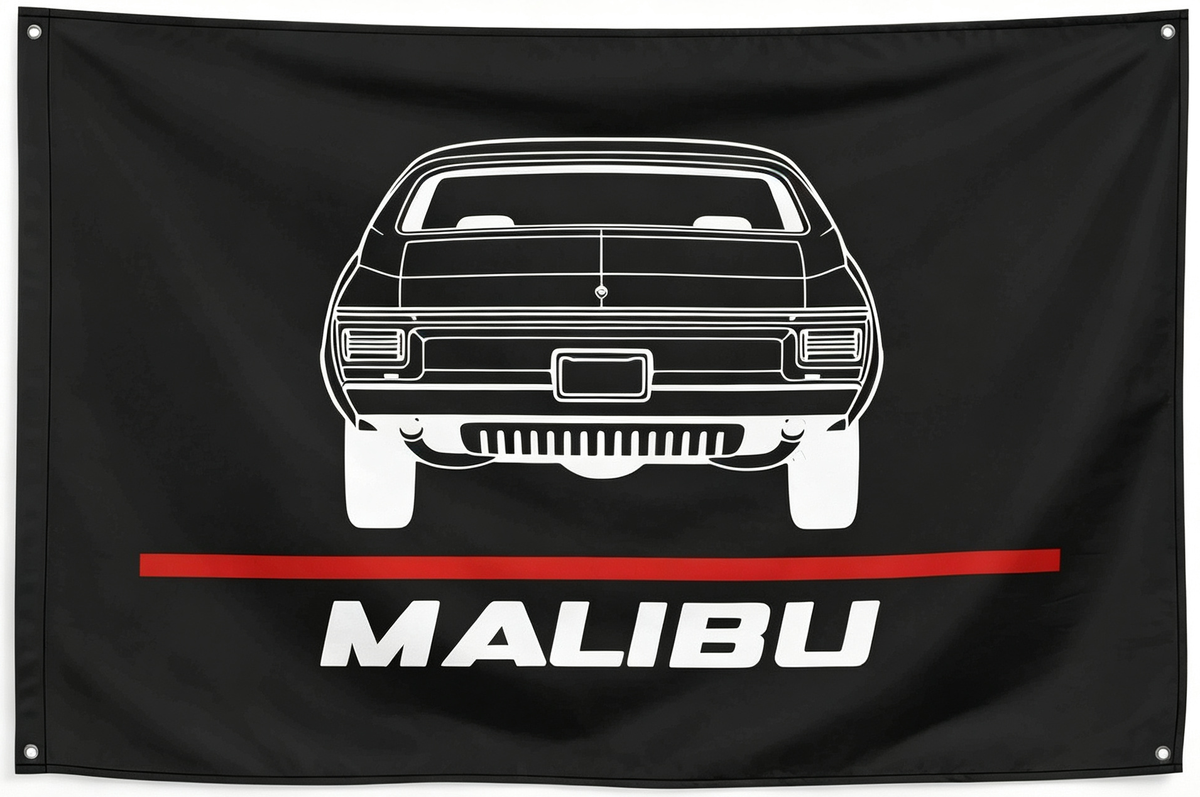 Chevrolet Chevelle SS 1970 Flag -3x5 ft Chevelle 1967  Banner-Malibu 1970 Chevelle SS 454 100% polyester-2 Metal Grommets-One sided /Two sided