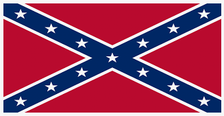 Confederate Flag-3x5 FT Banner-100% polyester-2 Metal Grommets