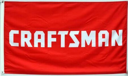 Craftsman Flag -American Tools Mechanic -100% polyester