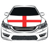 Car Hood Cover England Flag ,Engine Banner Flag of England ,3.3X5ft, 100% Polyester Elastic Fabrics Can be Washed Suitable for large SUV and Pickup Trucks