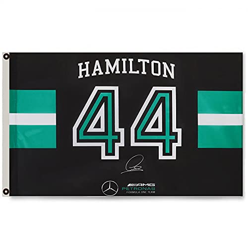 F1 Louis Hamilton Flag-3x5 FT 44 Banner-100% polyester-2 Metal Grommets