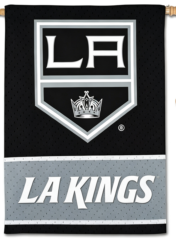 NHL Los Angeles Kings Flag - "12.5 x 18" "28 x 40" Inches - LA Kings Garden Flags