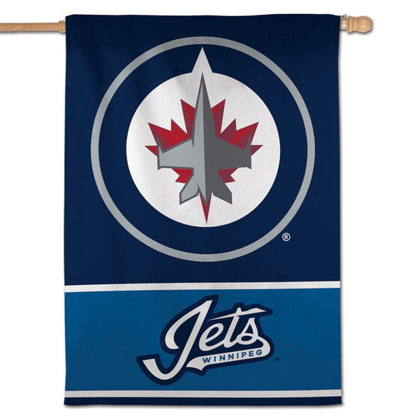 NHL Winnipeg Jets Flag - "12.5 x 18" "28 x 40" Inches - Winnipeg Jets Garden Flags