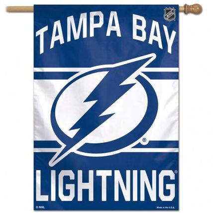 NHL Tampa Bay Lightning Flag - "12.5 x 18" "28 x 40" Inches - Tampa Bay Lightning Garden Flags