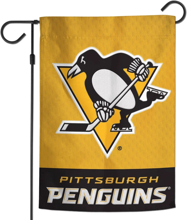NHL  Pittsburgh Penguins Flag - "12.5 x 18" "28 x 40" Inches -  Pittsburgh Penguins Garden Flags