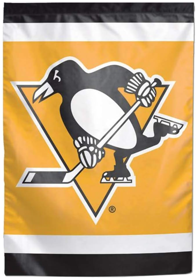 NHL  Pittsburgh Penguins Flag - "12.5 x 18" "28 x 40" Inches -  Pittsburgh Penguins Garden Flags