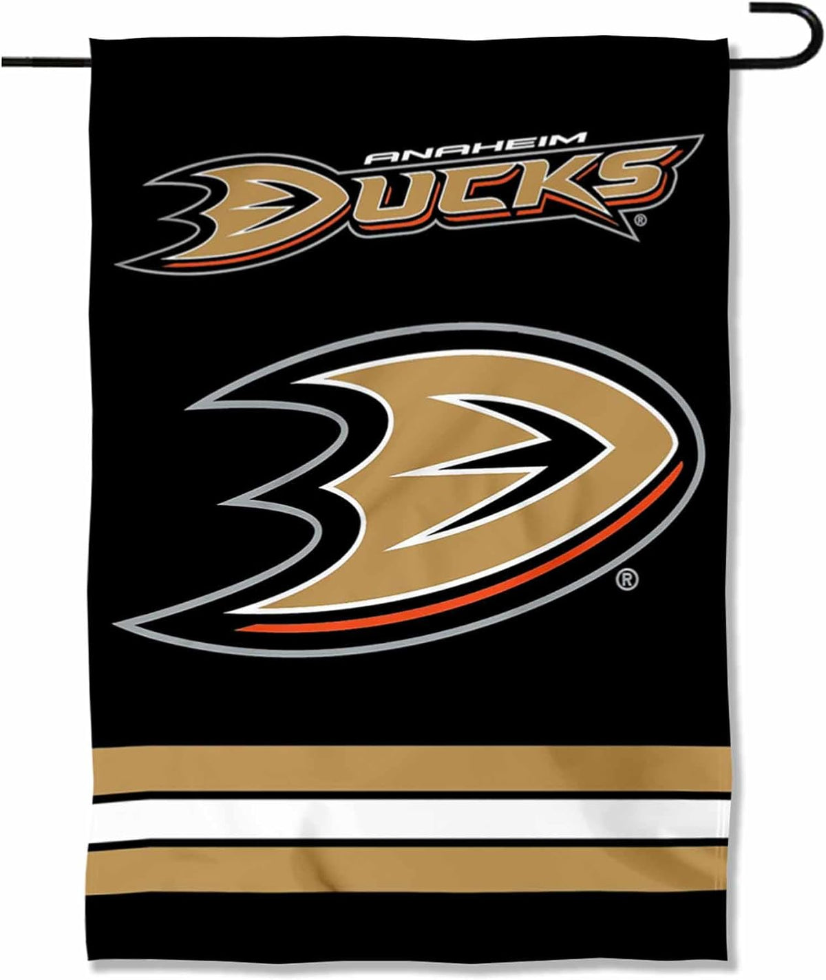 NHL Anaheim Ducks Flag - "12.5 x 18" "28 x 40" Inches - Anaheim Ducks Garden Flags