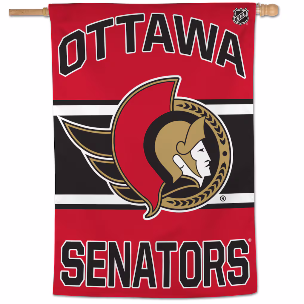NHL Ottawa Senators Flag - "12.5 x 18" "28 x 40" Inches - Ottawa Senators Garden Flags