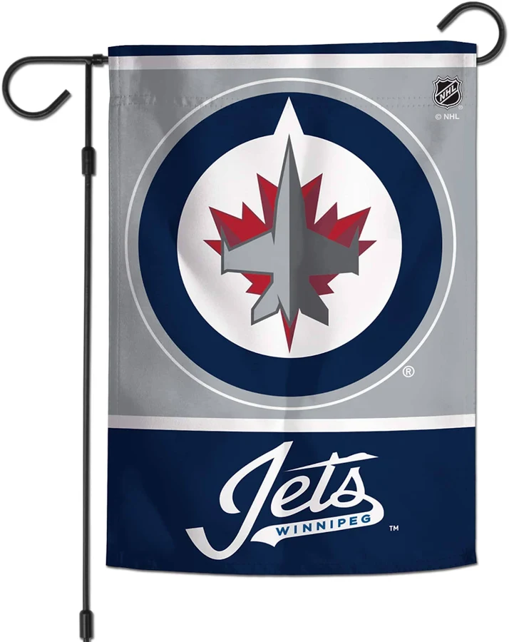 NHL Winnipeg Jets Flag - "12.5 x 18" "28 x 40" Inches - Winnipeg Jets Garden Flags