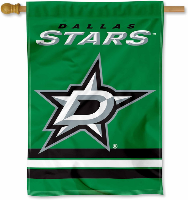 NHL Dallas Stars Flag - "12.5 x 18" "28 x 40" Inches - Dallas Stars Garden Flags