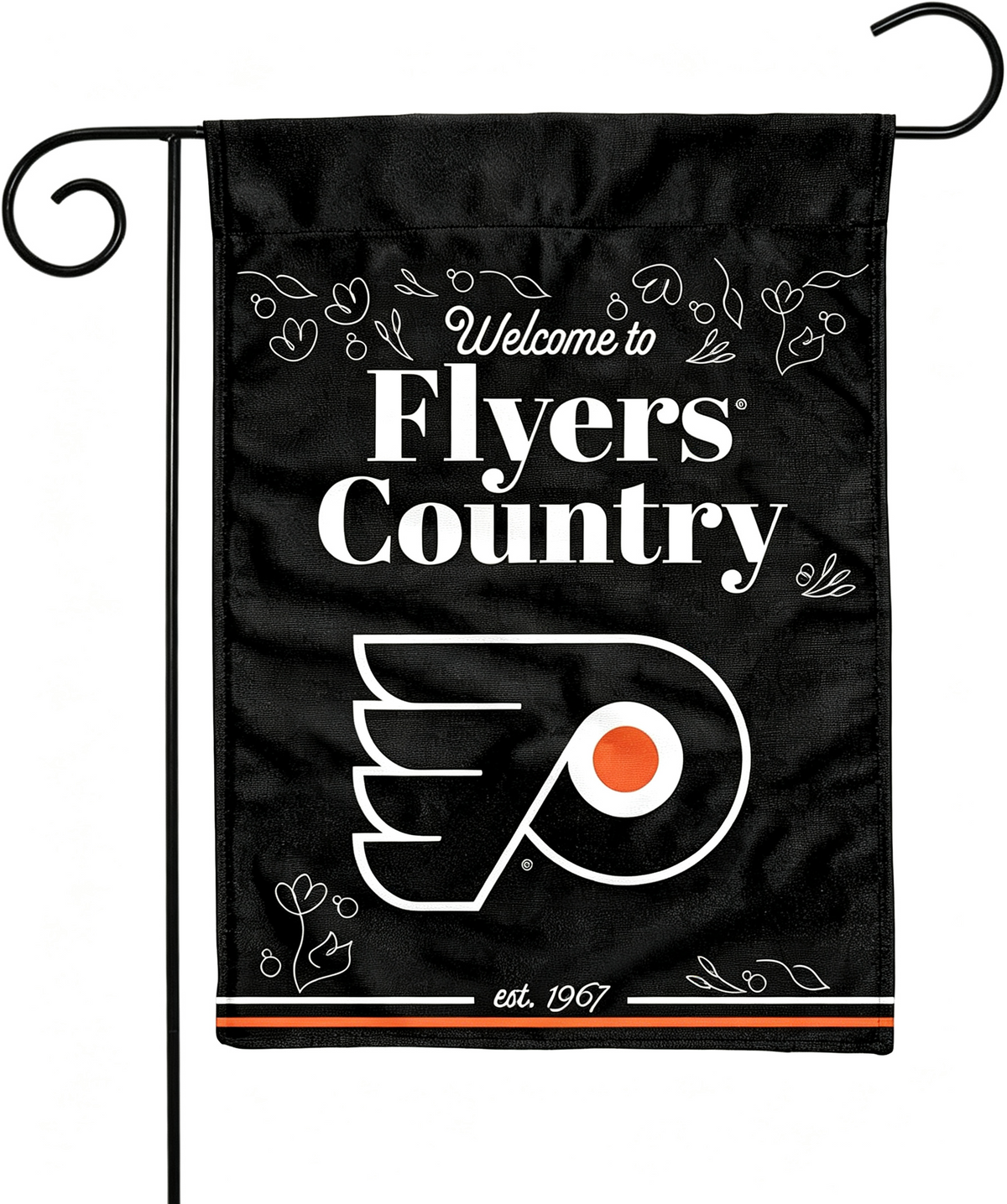 NHL Philadelphia Flyers Flag - "12.5 x 18" "28 x 40" Inches - Philadelphia Flyers Garden Flags