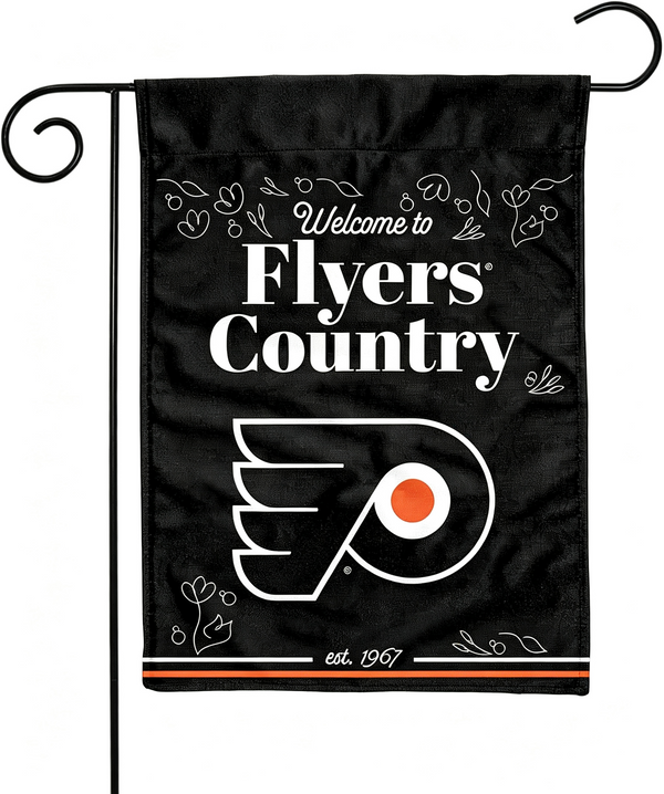 NHL Philadelphia Flyers Flag - "12.5 x 18" "28 x 40" Inches - Philadelphia Flyers Garden Flags