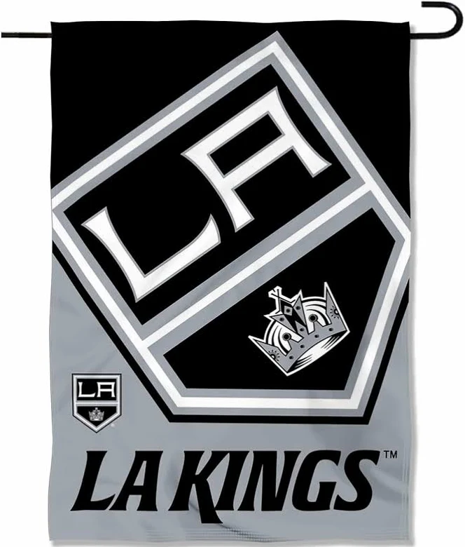 NHL Los Angeles Kings Flag - "12.5 x 18" "28 x 40" Inches - LA Kings Garden Flags