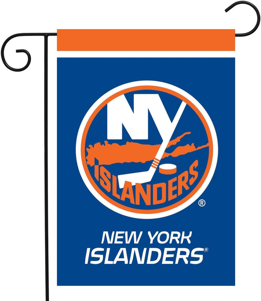 NHL New York lslanders Flag - "12.5 x 18" "28 x 40" Inches - NY lslanders Garden Flags