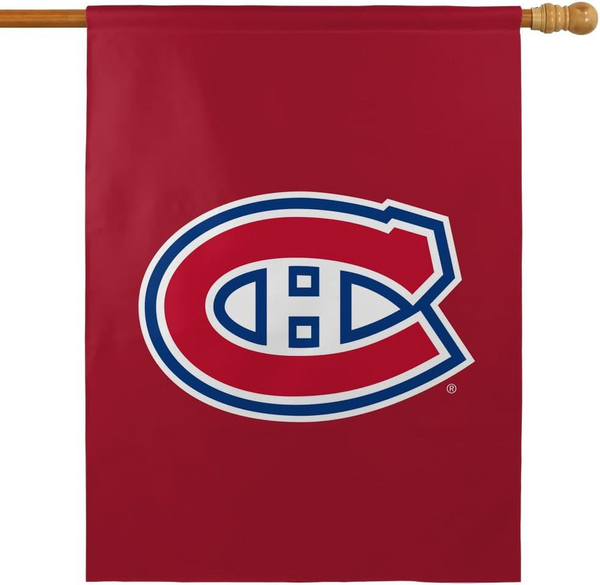NHL Montreal Canadiens Flag - "12.5 x 18" "28 x 40" Inches - Montreal Canadiens Garden Flags