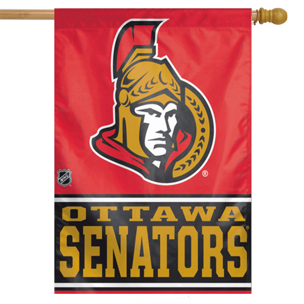 NHL Ottawa Senators Flag - "12.5 x 18" "28 x 40" Inches - Ottawa Senators Garden Flags