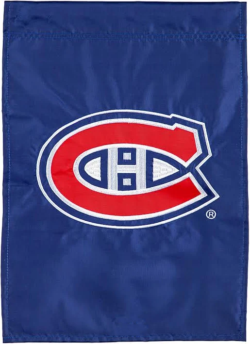 NHL Montreal Canadiens Flag - "12.5 x 18" "28 x 40" Inches - Montreal Canadiens Garden Flags