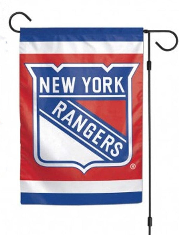 NHL New York Rangers Flag - "12.5 x 18" "28 x 40" Inches - NY Rangers Garden Flags