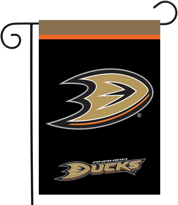 NHL Anaheim Ducks Flag - "12.5 x 18" "28 x 40" Inches - Anaheim Ducks Garden Flags